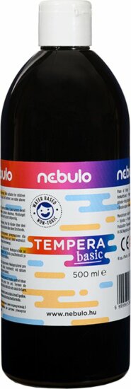 Nebulo 500ml Tempera - Fekete