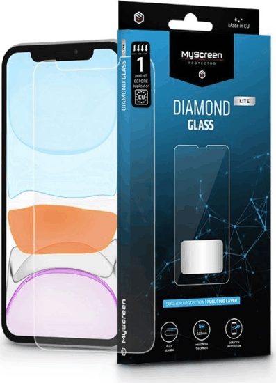 MyScreen Protector Diamond Glass Apple iPhone XR/11 Edzett üveg kijelzővédő