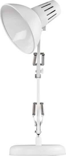 Emos Dustin E27 Asztali lámpa Fehér