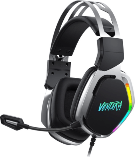 Ventaris H900 RGB 7.1 Gaming Headset - Fekete / Ezüst Ventaris H900 RGB 7.1 Gaming Headset - Fekete / Ezüst