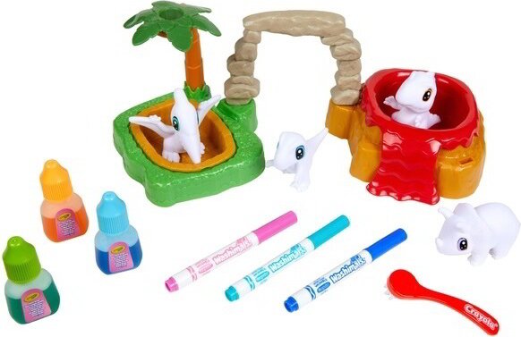 Crayola Washimals Dínósziget szinező készlet