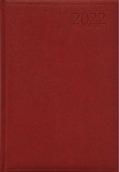 Toptimer Traditional B6 2022 Heti naptár - Bordó Toptimer Traditional B6 2022 Heti naptár - Bordó