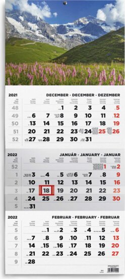 Toptimer 315 x 693mm 2022 Speditőrnaptár - Hegy