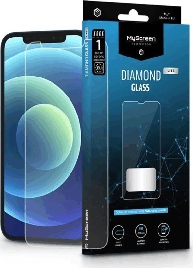 MyScreen Protector Diamond Glass Apple iPhone 12/12 Pro Edzett üveg kijelzővédő