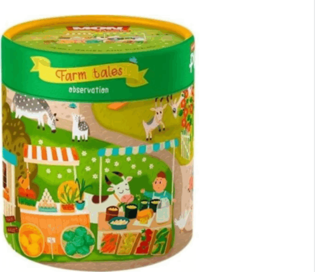 Dodo Toys Farm 50 darabos Puzzle és Társasjáték