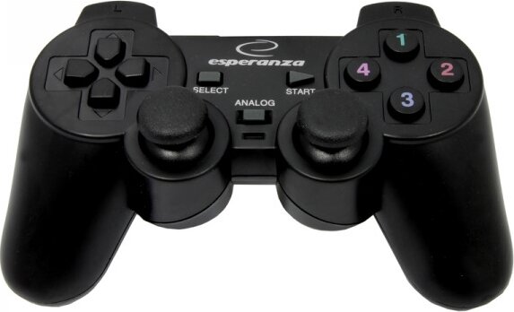 Esperanza EG106 vibrációs kontroller (PC/PS2/PS3) USB