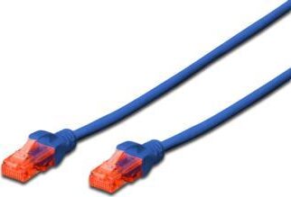 Digitus Premium CAT 6 UTP patch kábel 1,0m Kék