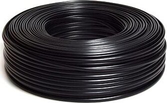 Gembird lapos, sodrott telefonkábel, 100m, fekete