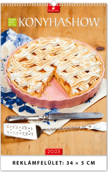 Realsystem 340 x 485mm 2023 Falinaptár - Konyhashow