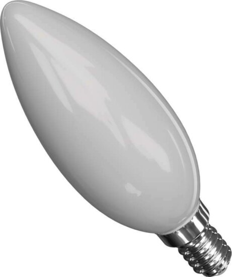 Emos Filament gyertya izzó 4.2W 465lm 2700K E14 - Meleg fehér