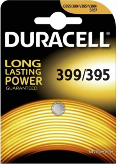 Duracell 068278 Silver Oxid 399/395 Gombelem (1db/csomag)