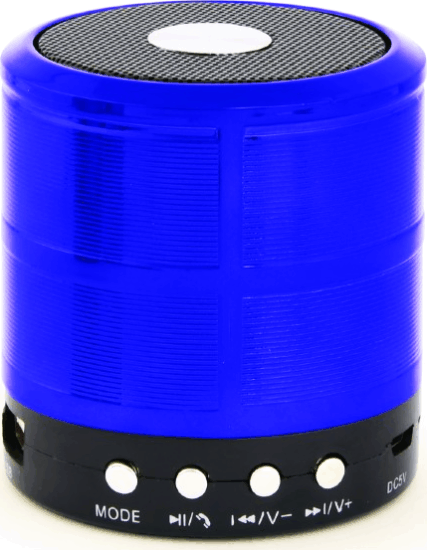 Gembird SPK-BT-08 Hordozható bluetooth hangszóró - Kék