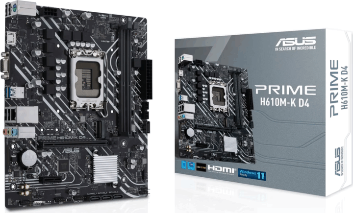 Asus Prime H610M-K D4 Alaplap