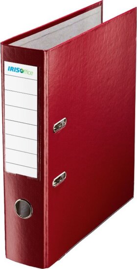IRISOffice A4 7,5cm iratrendező - Bordó