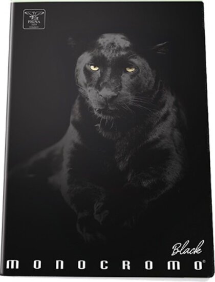 Pigna Moncromo Black Panther 42 lapos A5 sima notesz