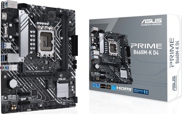 Asus Prime B660M-K D4 Alaplap