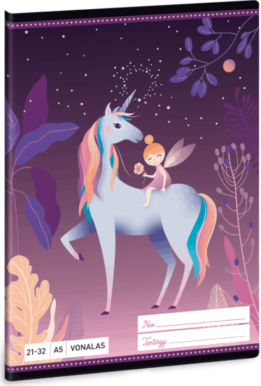 Ars Una Magic Forest 32 lapos A5 vonalas füzet Ars Una Magic Forest 32 lapos A5 vonalas füzet