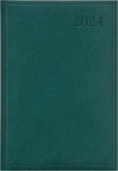 Toptimer Traditional B6 2024 Napi naptár - Zöld