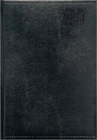 Toptimer Traditional B6 2024 Napi naptár - Fekete