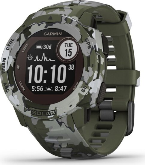 Garmin Instinct Solar Camo Okosóra - Terepmintás