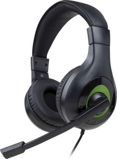 BigBen Interactive Xbox Series X|S Stereo Gaming Headset V1 - Fekete/Zöld BigBen Interactive Xbox Series X|S Stereo Gaming Headset V1 - Fekete/Zöld