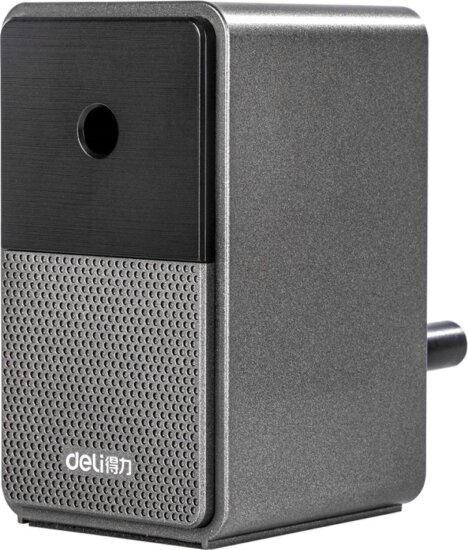 Deli DEL71160F Egylyukú asztali hegyező - Fekete Deli DEL71160F Egylyukú asztali hegyező - Fekete