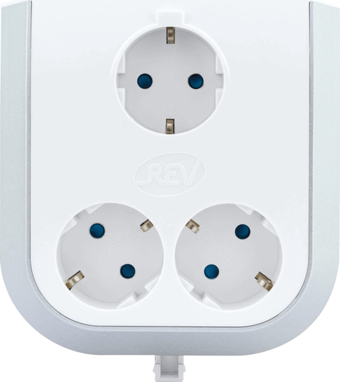 REV MultiPower 3 aljzatos elosztó - Fehér