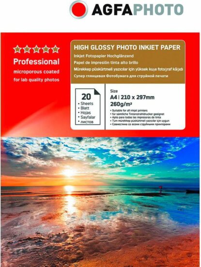 AgfaPhoto AP26020A4N A4 Fotópapír (20 db/csomag)