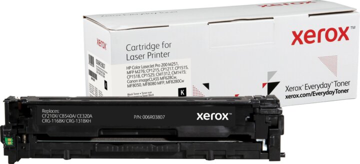 Xerox (HP 131X / 125A / 128A, Canon CRG-116BK / CRG-131BKH) Toner Fekete