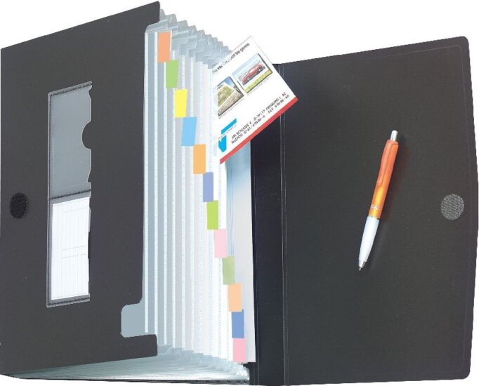 Herlitz 01978048 A4 12 rekeszes harmonika mappa Herlitz 01978048 A4 12 rekeszes harmonika mappa