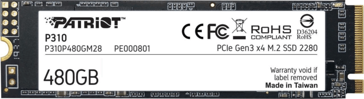 Patriot 480GB P310 M.2 PCIe SSD