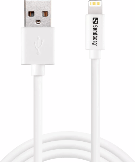 Sandberg 440-75 USB-A apa 2.0 - Lightning apa iPhone töltőkábel (1m)