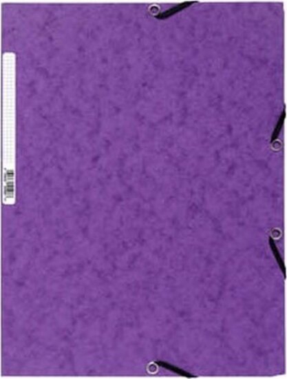 Exacompta A4 gumis mappa - Lila