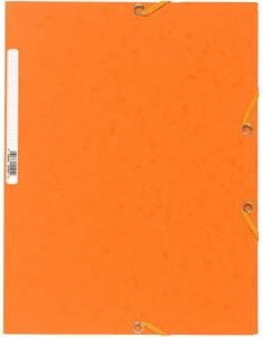 Exacompta A4 gumis mappa - Narancssárga Exacompta A4 gumis mappa - Narancssárga