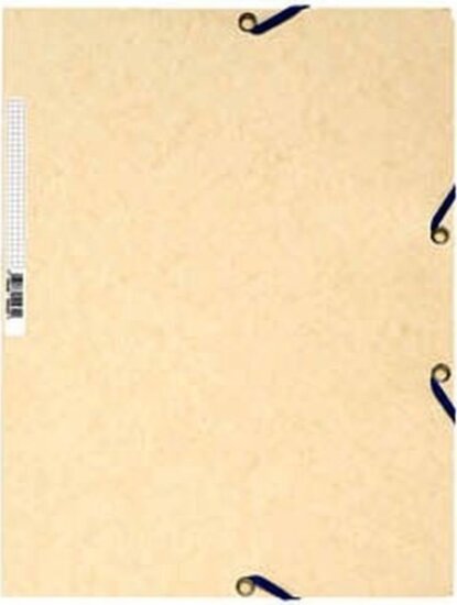 Exacompta A4 gumis mappa - Homokszín