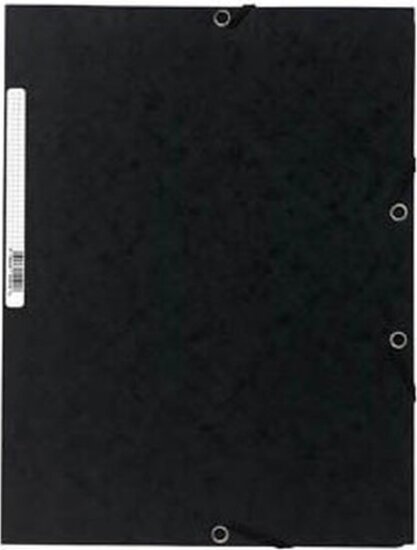 Exacompta A4 gumis mappa - Fekete