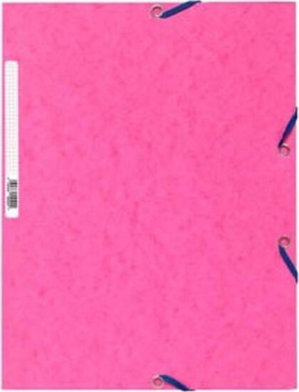 Exacompta A4 gumis mappa - Fukszia