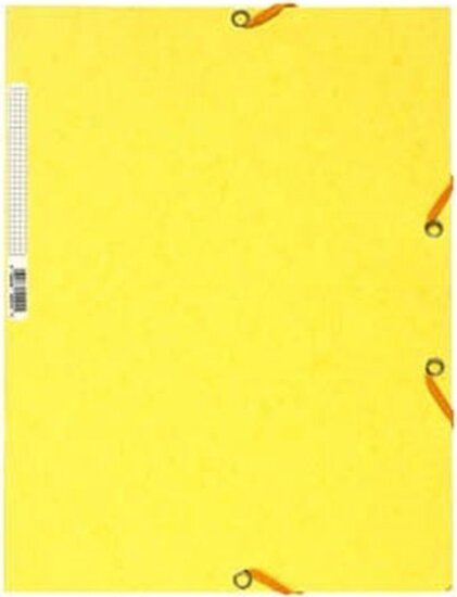 Exacompta A4 gumis mappa - Citromsárga