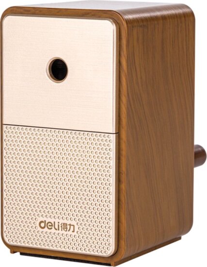 Deli Retro Egylyukú asztali hegyező - Barna Deli Retro Egylyukú asztali hegyező - Barna