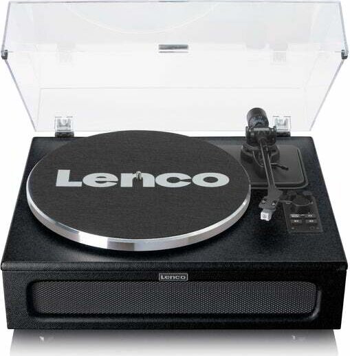 Lenco LS-430 Lemezlejátszó beépített hangszóróval - Fekete Lenco LS-430 Lemezlejátszó beépített hangszóróval - Fekete