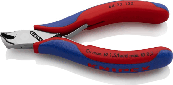 Knipex 64 32 120 120 mm Elektronikai homlokcsípőfogók