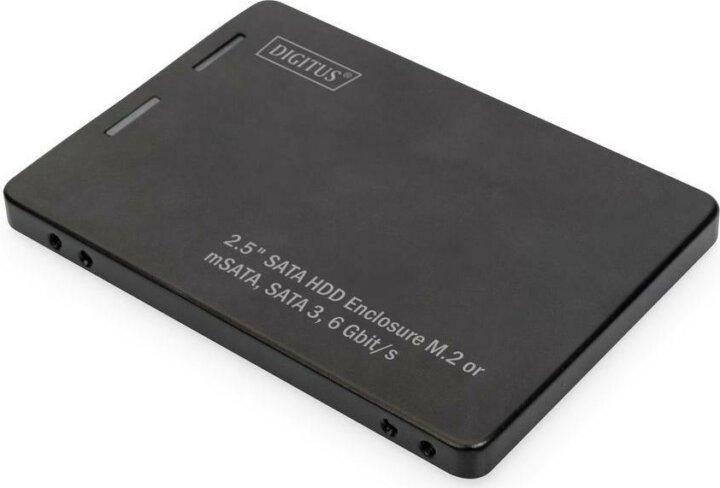 Digitus DA-71118 2,5" SATA Belső M.2 SSD ház - Fekete Digitus DA-71118 2,5" SATA Belső M.2 SSD ház - Fekete