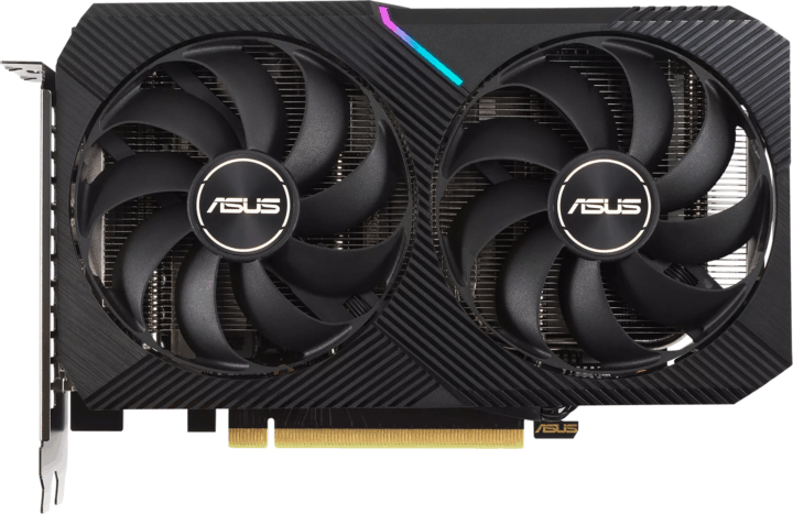 Asus GeForce RTX 3050 8GB GDDR6 Dual OC Videókártya Asus GeForce RTX 3050 8GB GDDR6 Dual OC Videókártya