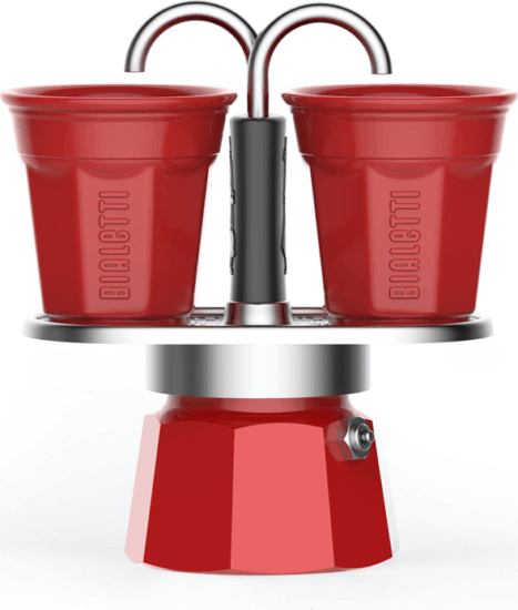 Bialetti Mini Express Kotyogós Kávéfőző - Piros
