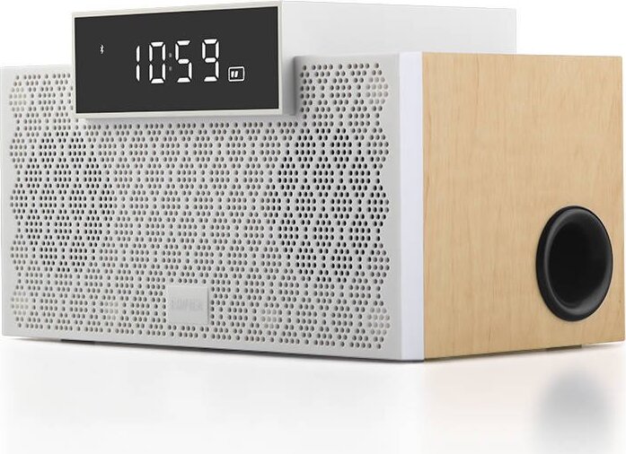 Edifier MP260 2.1 Hordozható hangszóró és Ébresztőóra - Fa / Fehér Edifier MP260 2.1 Hordozható hangszóró és Ébresztőóra - Fa / Fehér