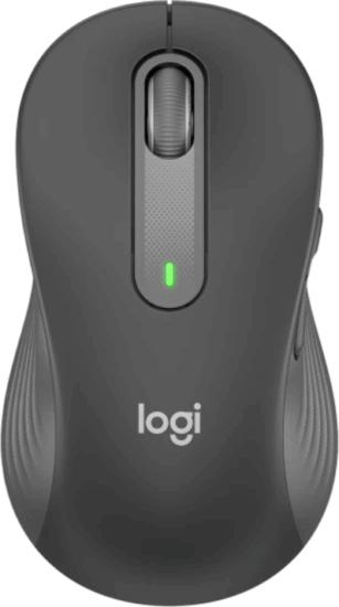 Logitech Signature M650 L Bal Wireless Egér - Fekete