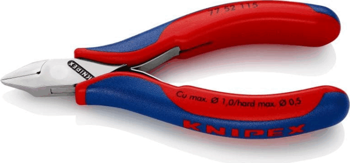 Knipex 77 52 115 115 mm Elektronikai oldalcsípőfogó