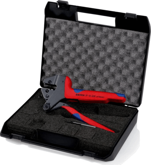 Knipex 97 43 200 Krimpelő + koffer Knipex 97 43 200 Krimpelő + koffer