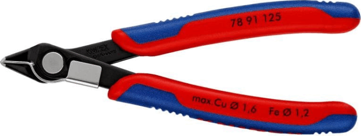 Knipex 78 91 125 Elektronikai csípőfogó Knipex 78 91 125 Elektronikai csípőfogó