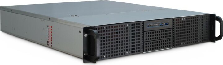 Inter-Tech 2U 20255 Szerverház - Fekete